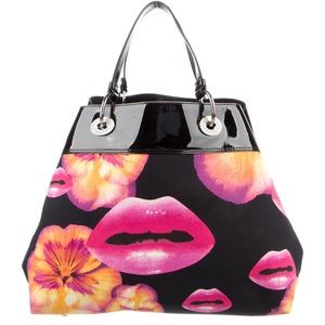 Christian Dior Lip Embellished Tote